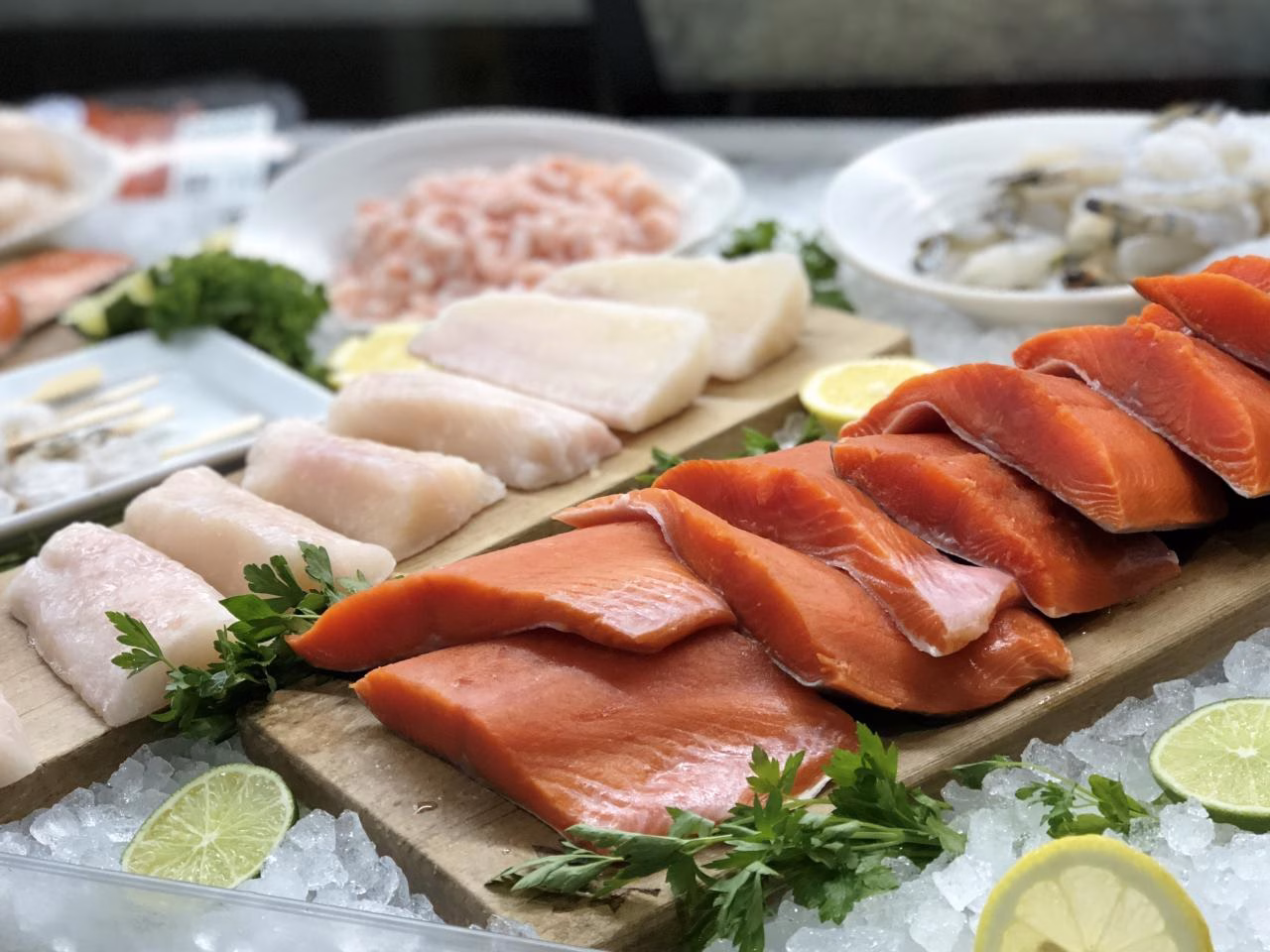 Meinhardt Beautiful Seafood Display - Ocean Wise Helps Save Ocean